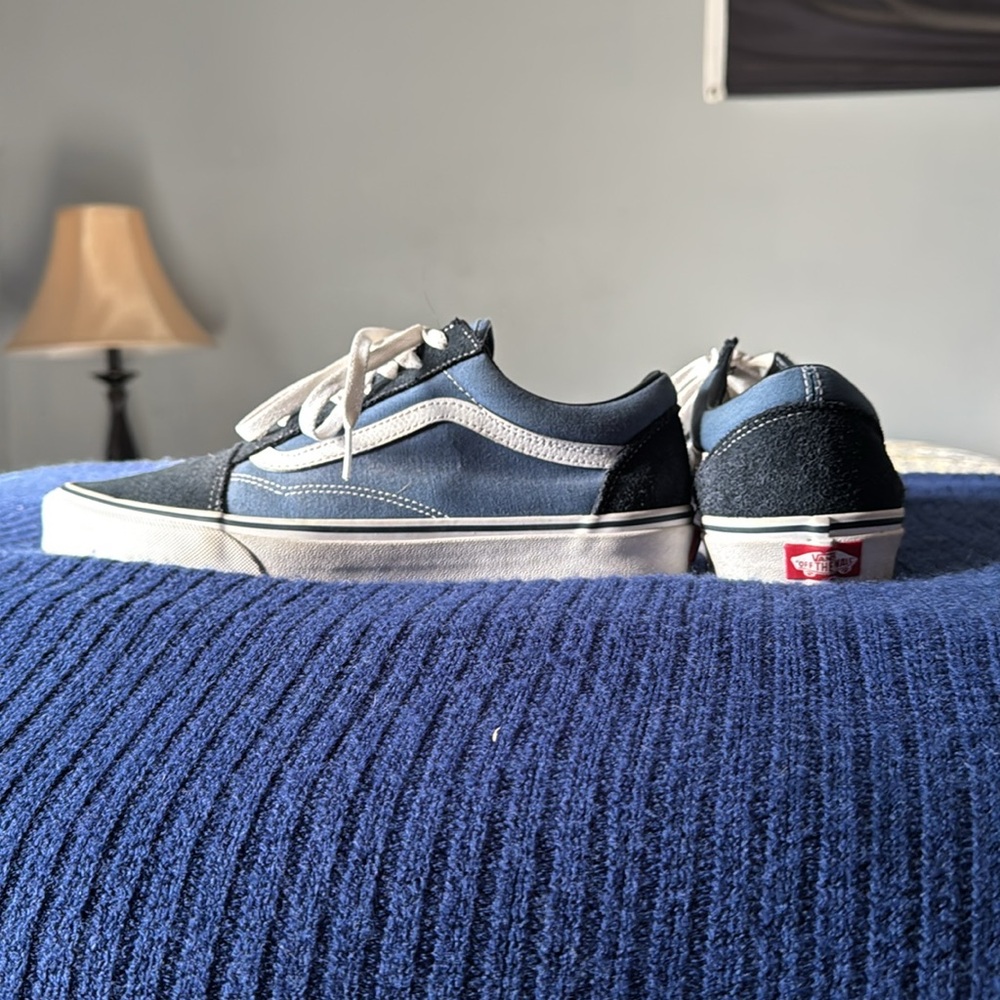 Vans Blue and White Sneakers